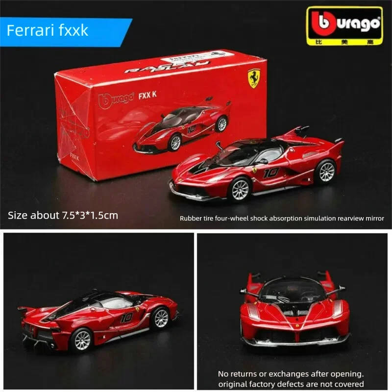 Car Accessories For Boys - Modèle de voiture miniature Bburago 1:64,
