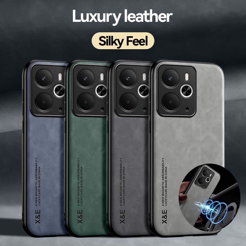 Car Phone Holder Magnetic - Étui de luxe antichoc pour Realme