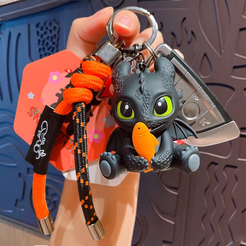 Car Accessories For Boys - 【En stock】Porte-clés authentique Dragon Taming Master