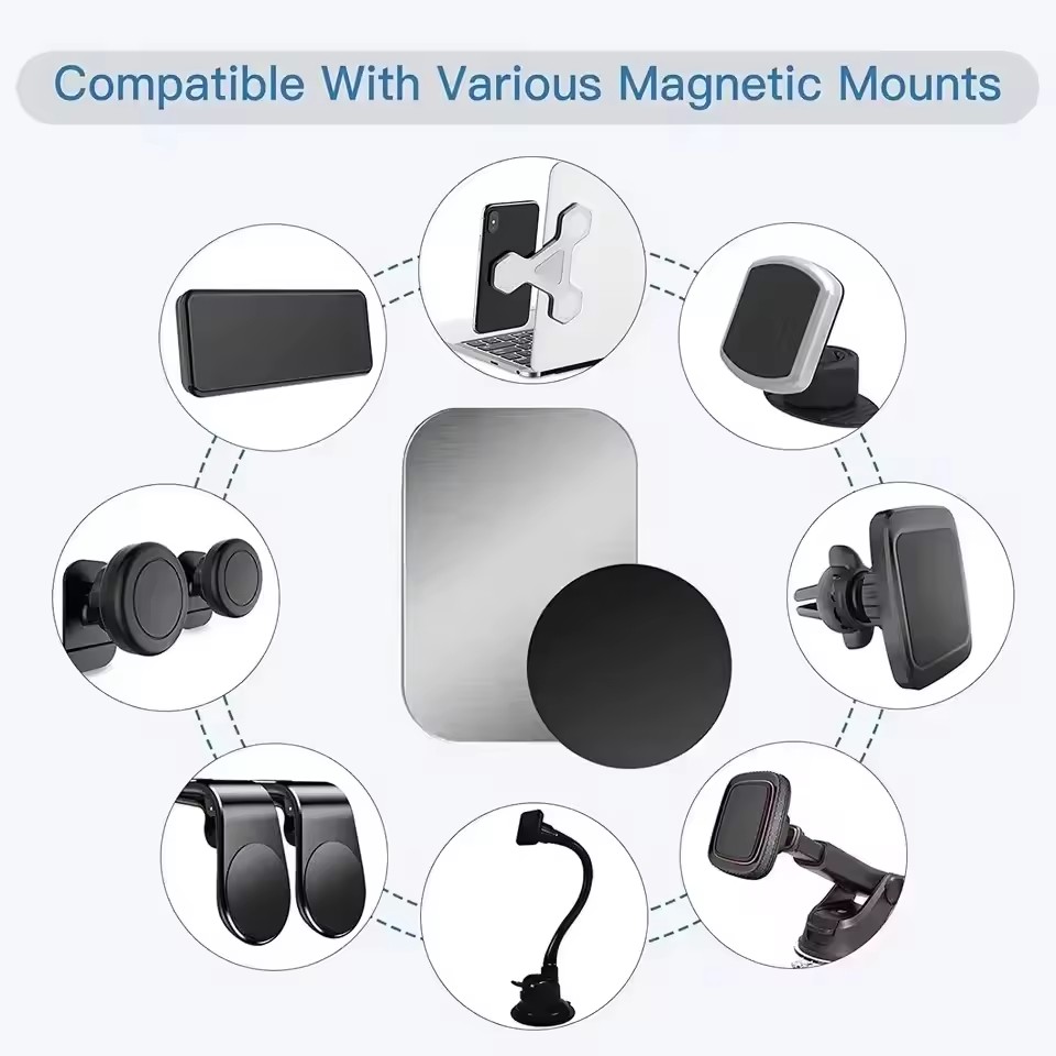 5/10 pièces Plaques Métallique - Car Phone Holder Magnetic avis et prix