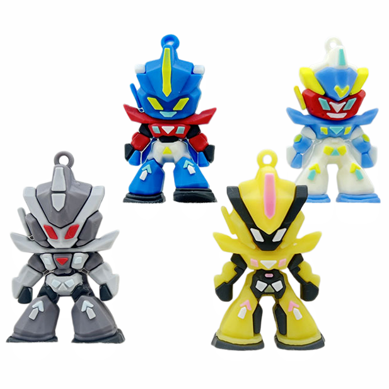 Porte-clés en silicone Gundam, - Car Accessories For Boys avis et prix