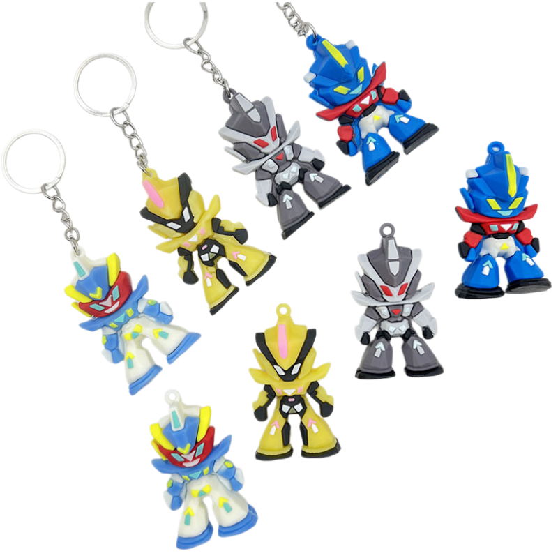 Porte-clés en silicone Gundam, - Car Accessories For Boys avis et prix