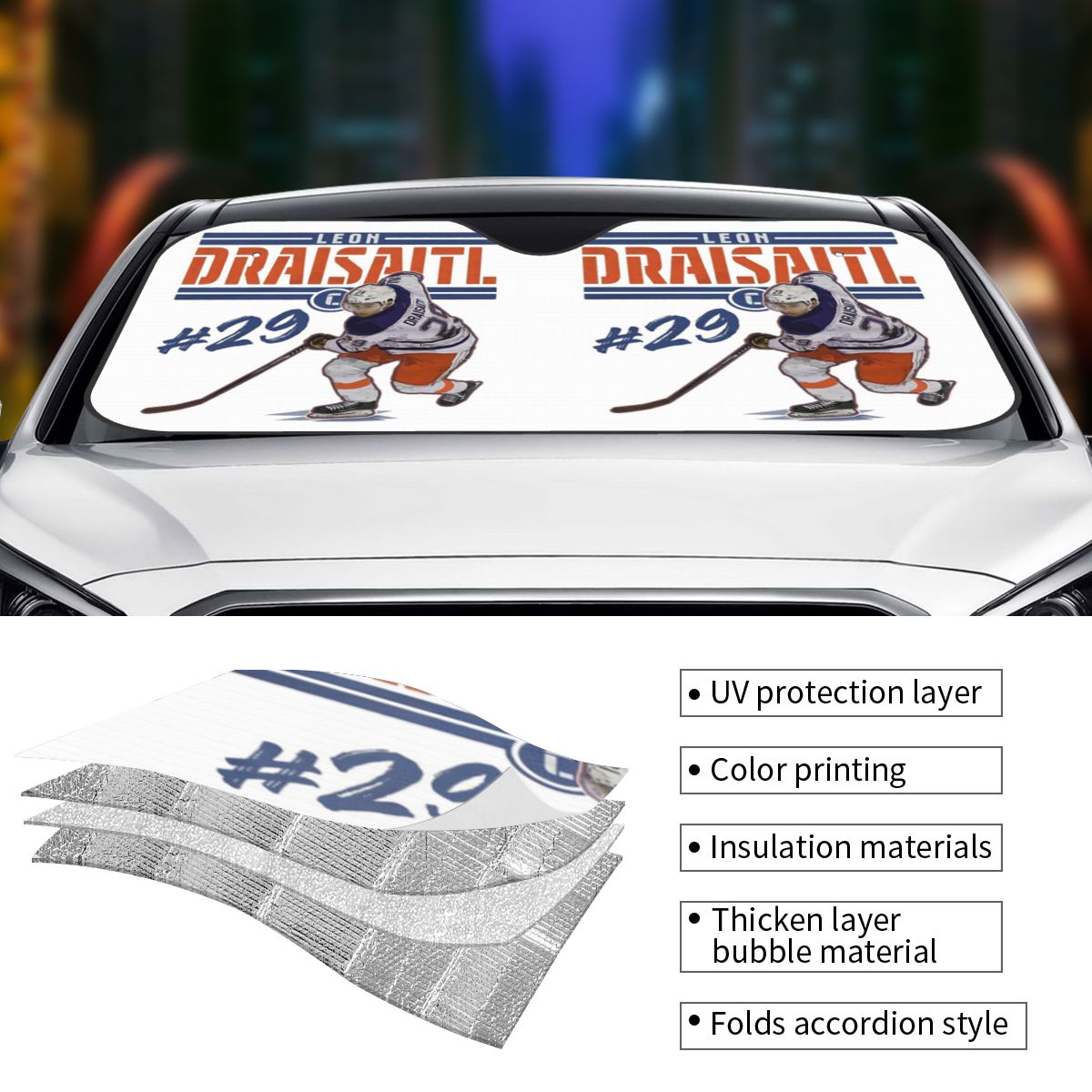 Connor McDavid 97 pour Edmonto - Car Accessories Edmonton avis et prix