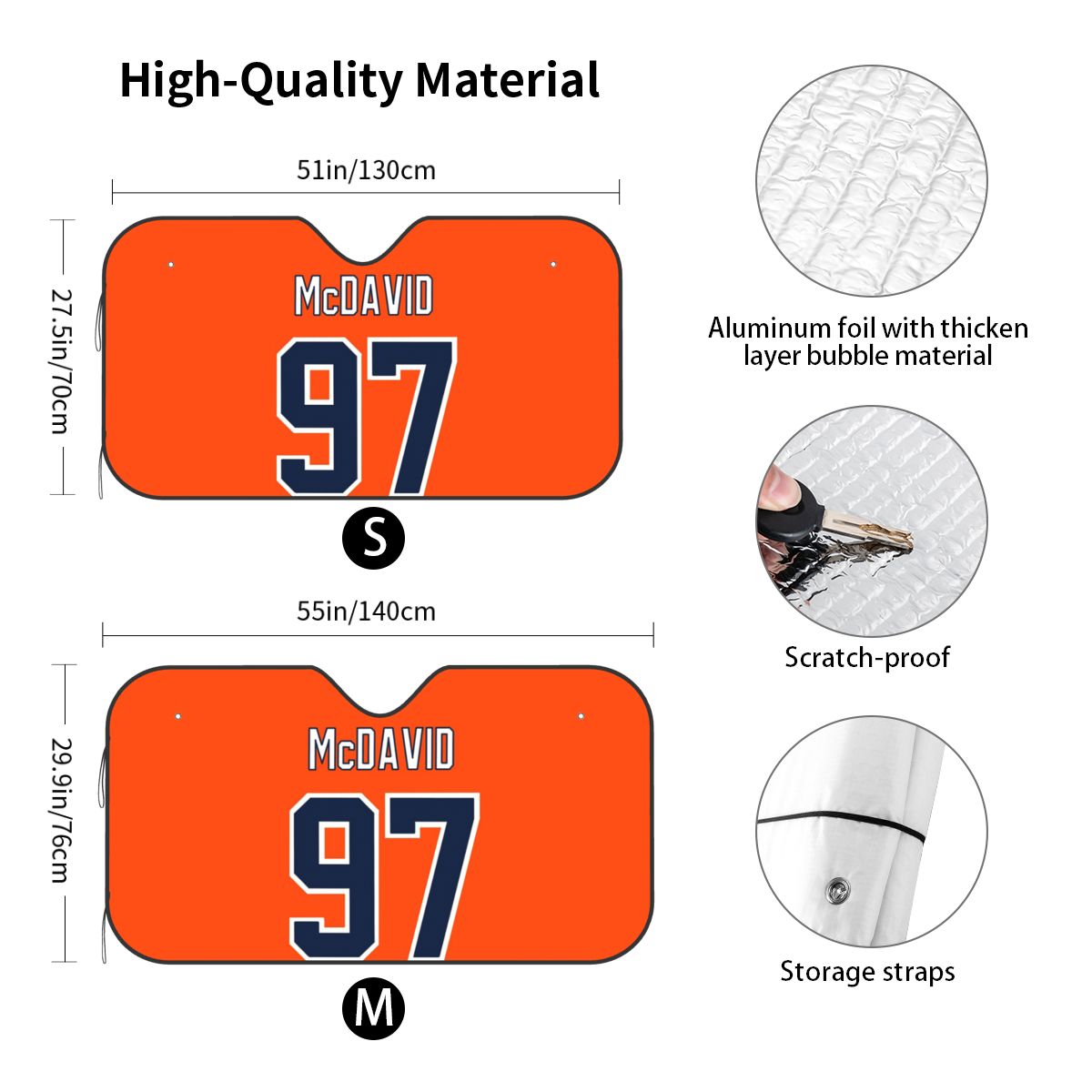 Connor McDavid 97 pour Edmonto - Car Accessories Edmonton avis et prix
